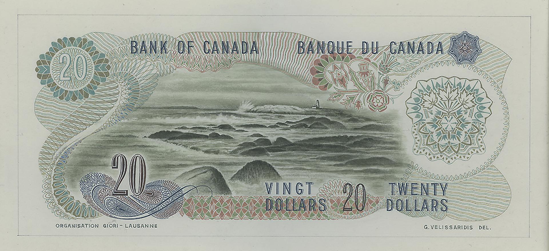 Bank notes, hand drawn models, 10 different designs in a slideshow format.