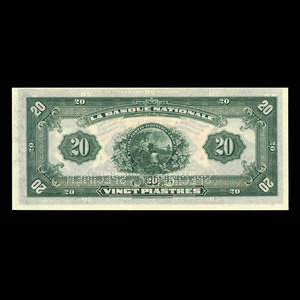 Canada, La Banque Nationale (National Bank), 20 dollars : November 2, 1922