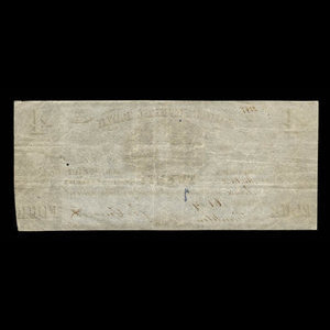 Canada, Agricultural Bank (Toronto), 4 dollars : October 1, 1837