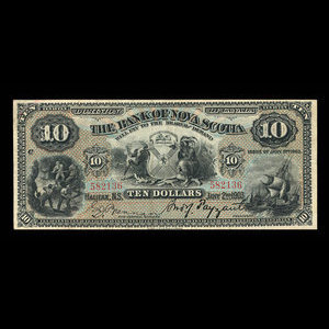 Canada, Bank of Nova Scotia, 10 dollars : January 2, 1903