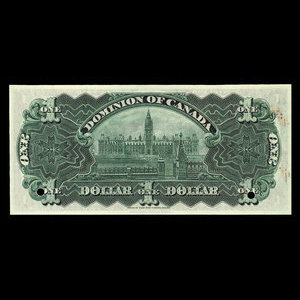 Canada, Dominion of Canada, 1 dollar : January 3, 1911