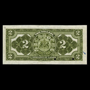 Canada, Dominion of Canada, 2 dollars : January 2, 1914