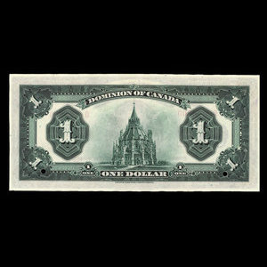 Canada, Dominion of Canada, 1 dollar : July 2, 1923