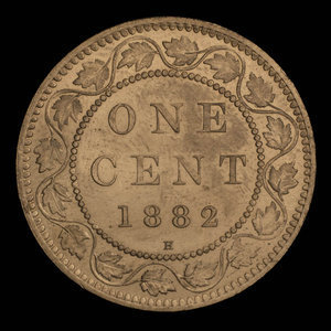 Canada, Victoria, 1 cent : 1882