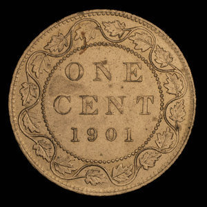 Canada, Victoria, 1 cent : 1901