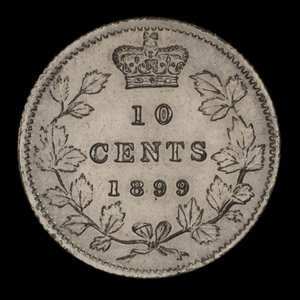 Canada, Victoria, 10 cents : 1899