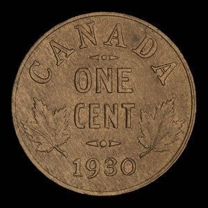 Canada, George V, 1 cent : 1930