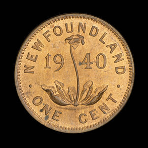 Canada, George VI, 1 cent : 1940