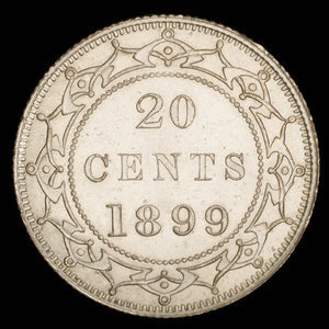 Canada, Victoria, 20 cents : 1899