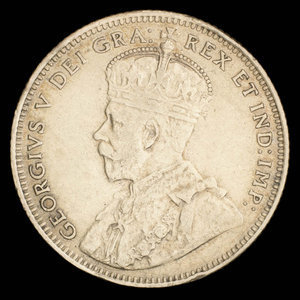 Canada, George V, 20 cents : 1912