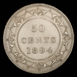 Canada, Victoria, 50 cents : 1894
