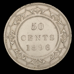 Canada, Victoria, 50 cents : 1896