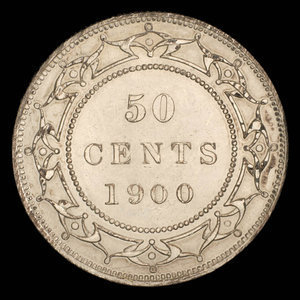 Canada, Victoria, 50 cents : 1900