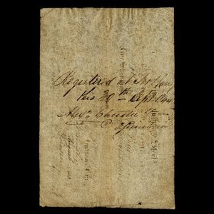 Canada, Hudson's Bay Company, 5 shillings : 1840