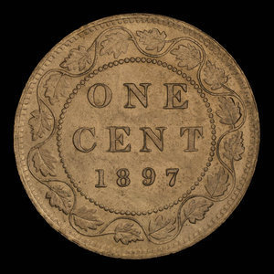 Canada, Victoria, 1 cent : 1897
