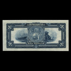 Canada, Government of Newfoundland, 1 dollar : January 2, 1920