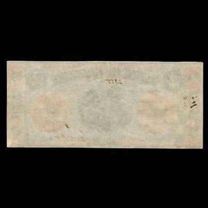 Canada, Bank of Clifton, 2 dollars : September 1, 1861