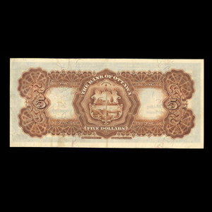 Canada, Bank of Ottawa (The), 5 dollars : September 1, 1913