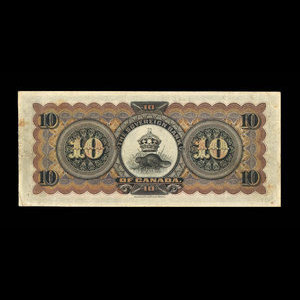 Canada, Sovereign Bank of Canada, 10 dollars : May 1, 1905