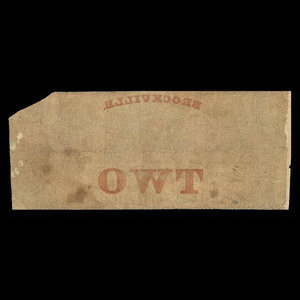 Canada, Bank of Montreal, 2 dollars : May 1, 1849
