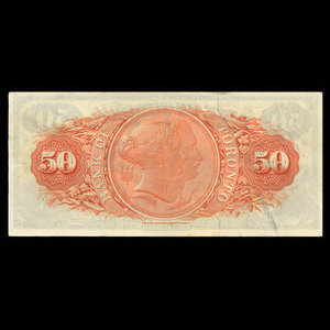 Canada, Bank of Toronto (The), 50 dollars : February 2, 1920