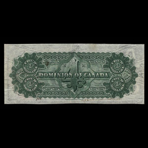 Canada, Dominion of Canada, 4 dollars : May 1, 1882