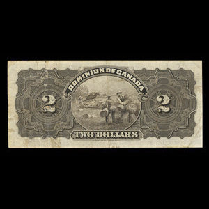 Canada, Dominion of Canada, 2 dollars : July 2, 1897
