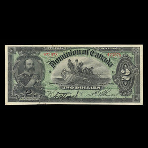 Canada, Dominion of Canada, 2 dollars : July 2, 1897