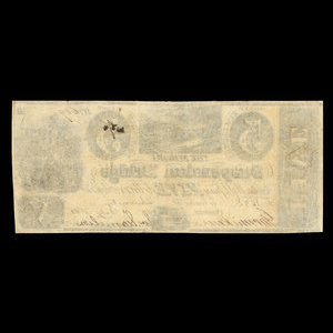 Canada, Niagara Suspension Bridge Bank, 5 dollars : July 1, 1841