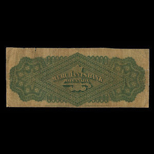 Canada, Merchants Bank of Canada (The), 4 dollars : May 2, 1870