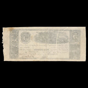 Canada, J.D. Harris, 5 pounds : February 1, 1824