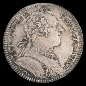 France, Louis XV, no denomination : 1754