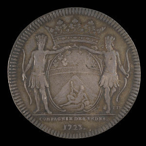 France, Company of the Indies, no denomination : 1723