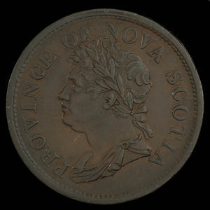 Canada, Province of Nova Scotia, 1 penny : 1824