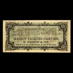 Canada, Jacques Cartier House, 50 cents : 1915