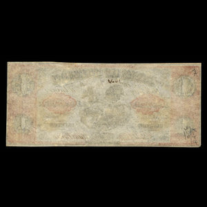 Canada, Bank of Clifton, 1 dollar : September 1, 1861