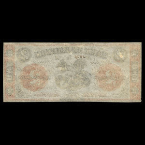 Canada, Bank of Clifton, 2 dollars : September 1, 1861