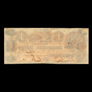 Canada, Niagara Suspension Bridge Bank, 1 dollar : October 13, 1840