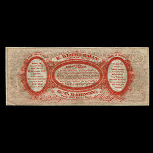 United States of America, D. Silvernail, no denomination : 1895