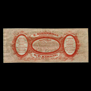 United States of America, D. Silvernail, no denomination : 1895