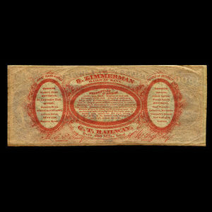 United States of America, D. Silvernail, no denomination : 1895