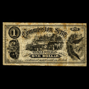 Canada, James Buchan, 1 dollar : 1894