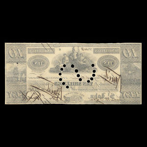 Canada, Ben Smith, 10 shillings : June 4, 1835