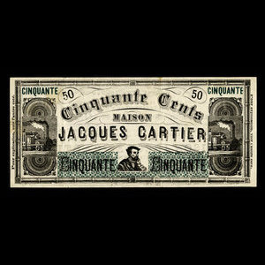 Canada, Jacques Cartier House, 50 cents : 1915