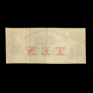 Canada, Union Bank of Newfoundland, 10 pounds : April 3, 1876