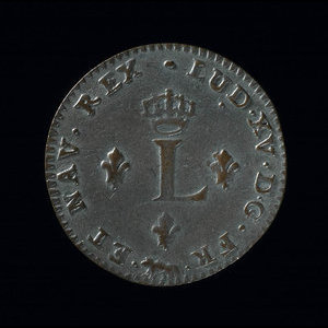 France, Louis XV, 2 sous : 1755