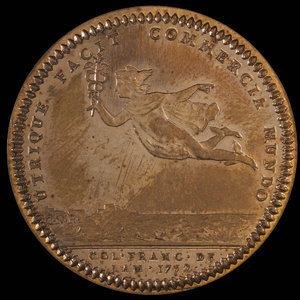 France, Louis XV, no denomination : 1752
