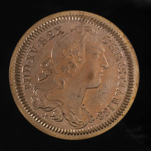 France, Louis XV, no denomination : 1753