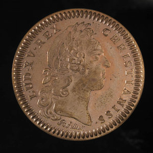 France, Louis XV, no denomination : 1758