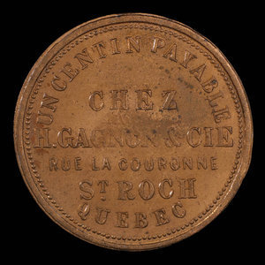 Canada, Jacques Cartier House, 1 cent : 1915